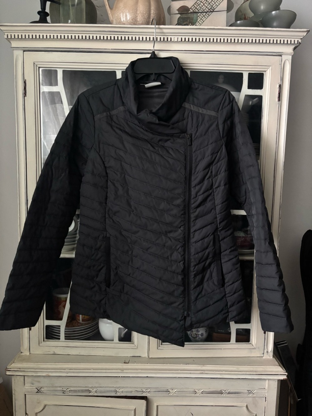 Athleta So Down Asymmetrical Jacket